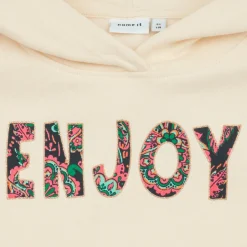Name it Sweats & Polaires^- NKFLONNA LS SWE WH BRU PS