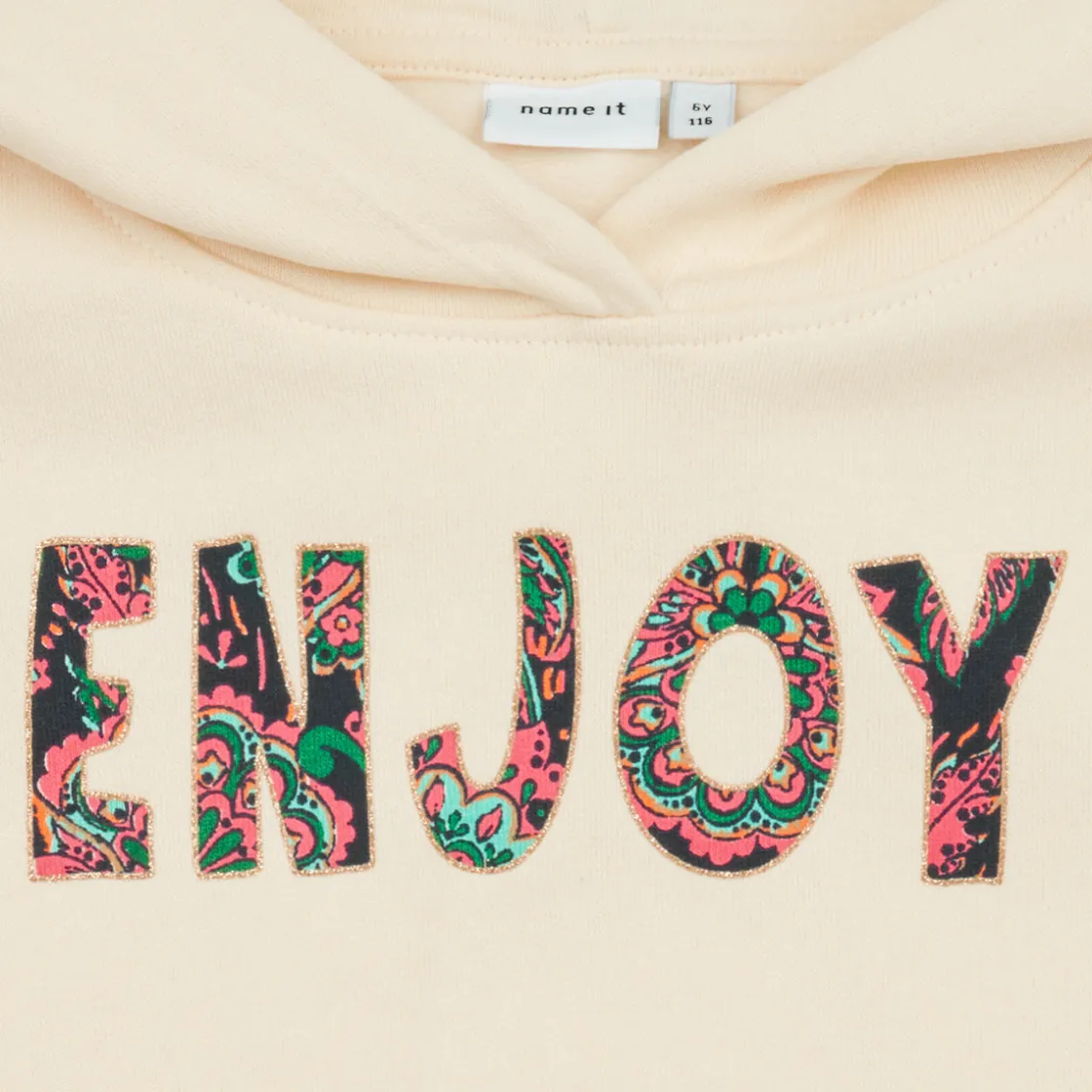 Name it Sweats & Polaires^- NKFLONNA LS SWE WH BRU PS