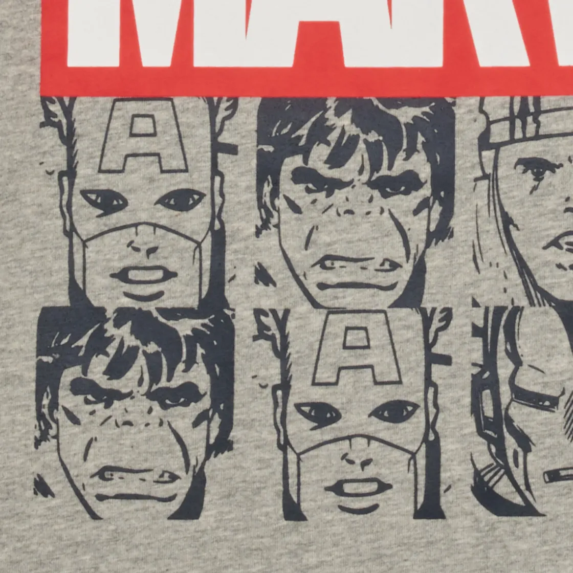 Name it - NKMMACKIN MARVEL SS TOP Gris