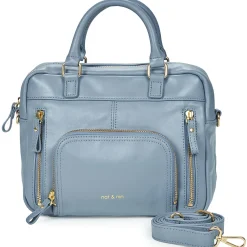 Nat et Nin - MINI MACY Bleu Sale