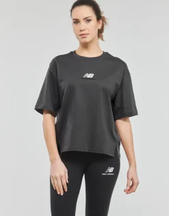 New Balance - ATHLETICS 1/4 ZIP Noir