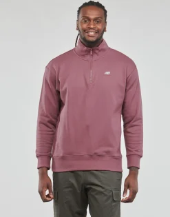 New Balance - ATHLETICS 90'S 1/4 ZIP MOCK SWEATSHIRT< Sweats & Polaires