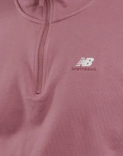 New Balance - ATHLETICS 90'S 1/4 ZIP MOCK SWEATSHIRT< Sweats & Polaires