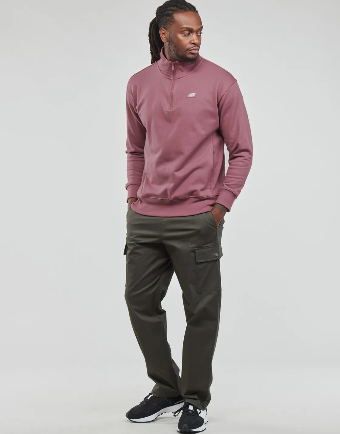 New Balance - ATHLETICS WOVEN CARGO PANT Kaki Clearance