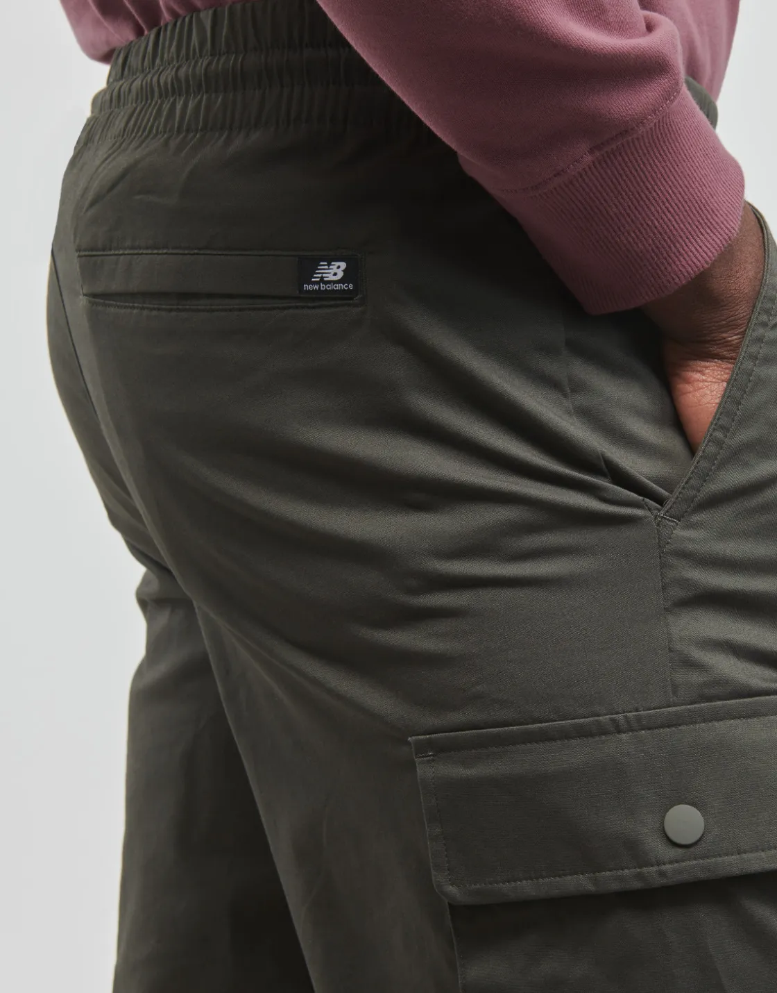 New Balance - ATHLETICS WOVEN CARGO PANT Kaki Clearance