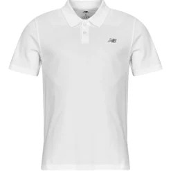 New Balance - COTTON PIQUE POLO Blanc Outlet