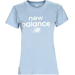New Balance - ESSENTIALS GRAPHIC ATHLETIC FIT SHORT SLEEVE Bleu Hot