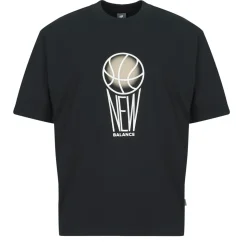 New Balance - GRAPHIC JERSEY TEE Noir Outlet