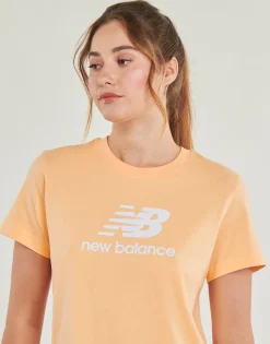 New Balance - LOGO JERSEY TEE Corail New