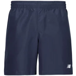 New Balance - NB WOVEN SHORT Bleu New