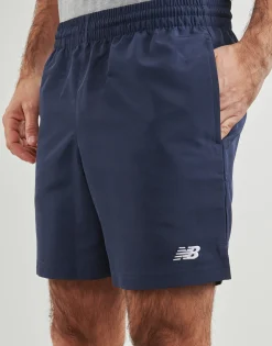 New Balance - NB WOVEN SHORT Bleu New