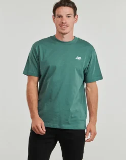 New Balance T-shirts & Polos^- SMALL LOGO JERSEY TEE