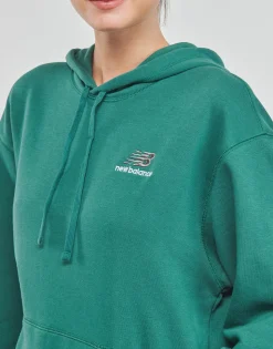 New Balance - UNI-SSENTIALS FRENCH TERRY HOODIE Vert Online