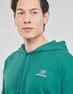 New Balance - UNI-SSENTIALS FRENCH TERRY HOODIE Vert Online