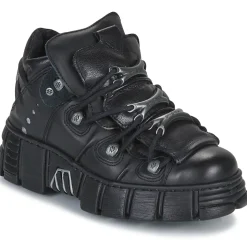 New Rock Bottines / Boots^- BASANE