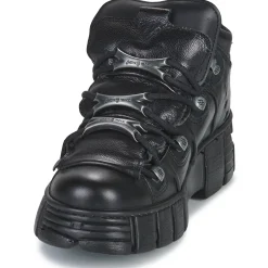 New Rock Bottines / Boots^- BASANE