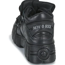 New Rock Bottines / Boots^- BASANE