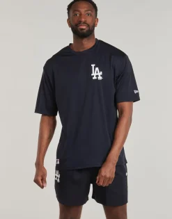 New-Era - LEAGUE ESSENTIALS TEE LOS ANGELES DODGERS Noir
