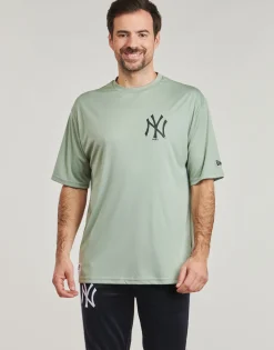New-Era T-shirts & Polos^- LEAGUE ESSENTIALS TEE NEW YORK YANKKEES