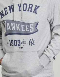 New-Era Sweats & Polaires^- MLB PENNANT GRAPHIC HOODIE NEW YORK YANKEES