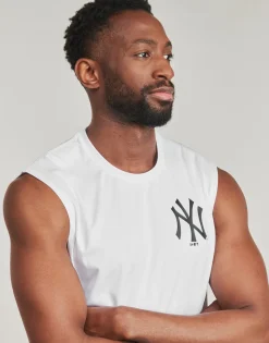 New-Era - MLB SLEEVELESS TEE NEW YORK YANKEES Blanc New