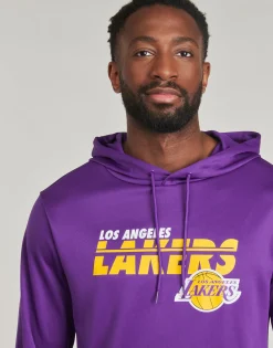 New-Era - NBA ESSENTIALS HOODIE LOS ANGELES LAKERS< Sweats & Polaires