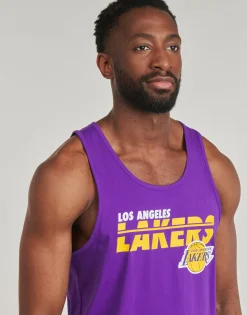 New-Era T-shirts & Polos^- NBA ESSENTIALS TANK LOS ANGELES LAKERS