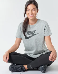 Nike T-shirts & Polos^- W NSW TEE ESSNTL ICON FUTUR