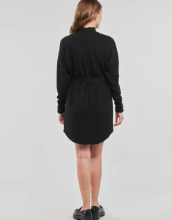 Noisy May Robes^- NMCITY AVA L/S SHORT DRESS NOOS