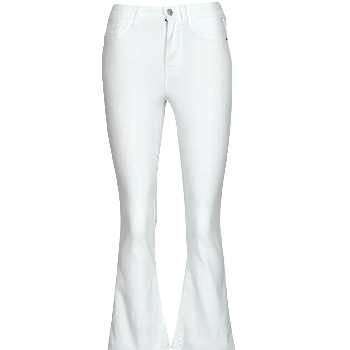 Noisy May - NMSALLIE HW KICK FLARED JEANS VI163BW S*< Jeans