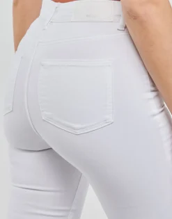 Noisy May - NMSALLIE HW KICK FLARED JEANS VI163BW S*< Jeans