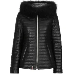 Oakwood - MANDY (raccoon fur) Noir New