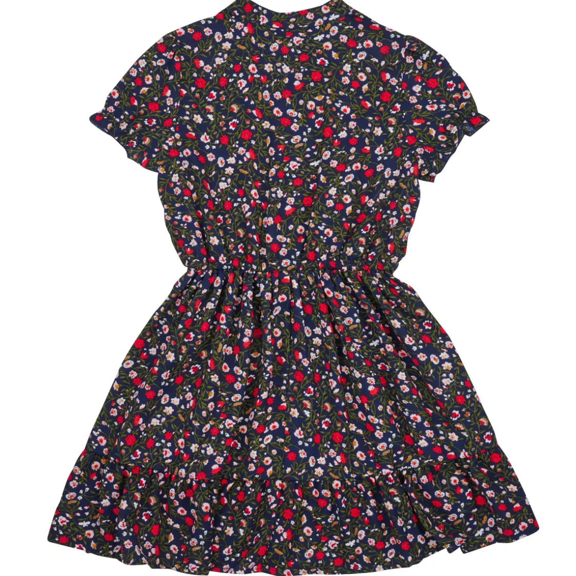 Only - KOGLUNA MONIQUE STRING TIE S/S DRESS PTM Multicolore Hot