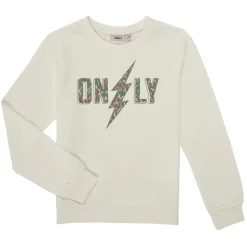 Only - KOGRUNA L/S O-NECK UB CS SWT Blanc Discount