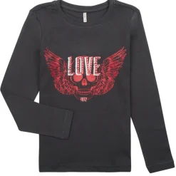 Only - KOGTENNA FIT L/S BOX TOP CS Noir Online