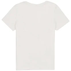 Only - KOGWENDY S/S LOGO TOP BOX CP JRS Blanc Online