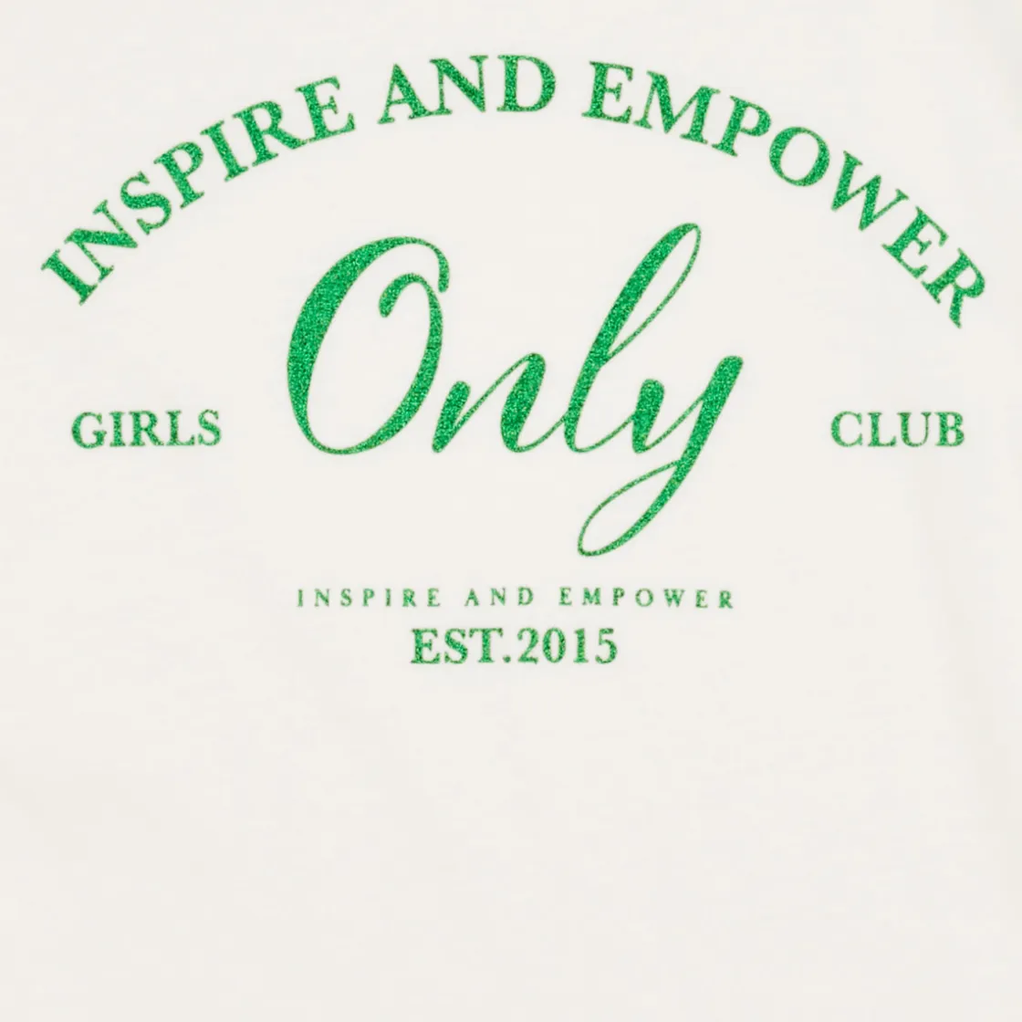 Only - KOGWENDY S/S LOGO TOP BOX CP JRS Blanc Online