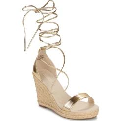 Only - ONLAMELIA-17 PU FOIL WRAP WEDGE HEEL< Sandales Et Nu-pieds