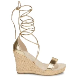 Only - ONLAMELIA-17 PU FOIL WRAP WEDGE HEEL< Sandales Et Nu-pieds