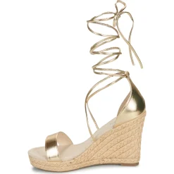 Only - ONLAMELIA-17 PU FOIL WRAP WEDGE HEEL< Sandales Et Nu-pieds