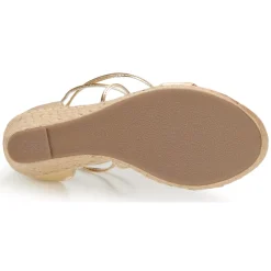 Only - ONLAMELIA-17 PU FOIL WRAP WEDGE HEEL< Sandales Et Nu-pieds
