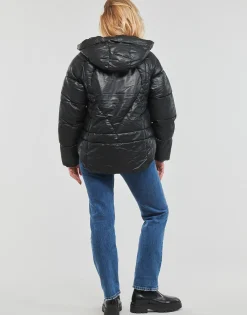 Only - ONLANJA FAUX LEATHER PUFFER CC OTW Noir Discount