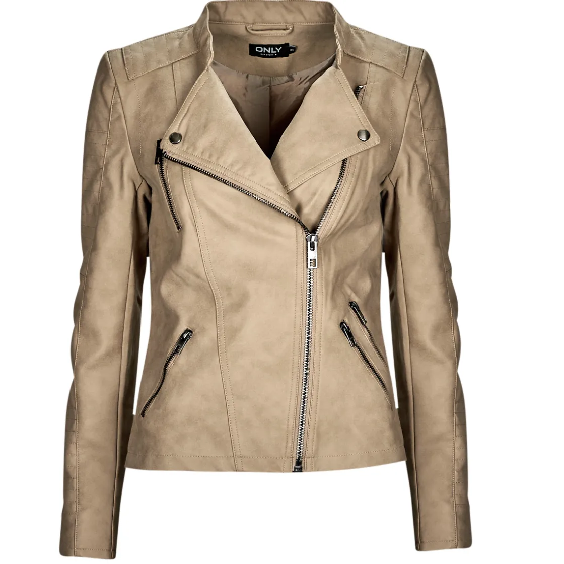 Only - ONLAVA FAUX LEATHER BIKER OTW< Vestes