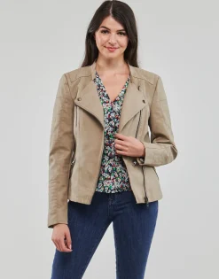 Only - ONLAVA FAUX LEATHER BIKER OTW< Vestes