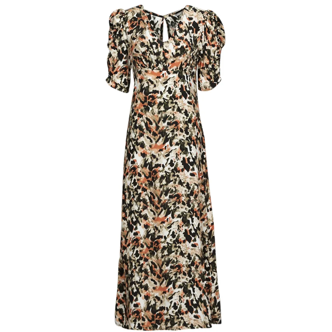 Only Robes^- ONLAVRIL FR 2/4 SLIT CALF DRESS