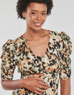 Only Robes^- ONLAVRIL FR 2/4 SLIT CALF DRESS