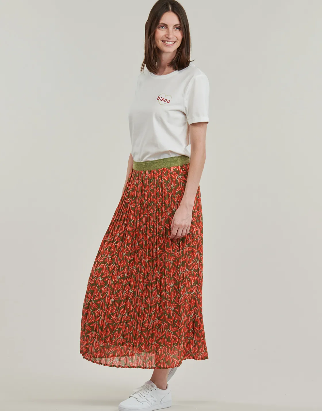 Only - ONLBEATE LIFE S/S HEART TOP CS JRS< T-shirts & Polos