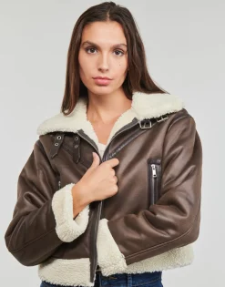 Only - ONLBETTY FAUX SUEDE BONDED AVIATOR OTW< Vestes