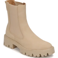 Only - ONLBETTY-1 NUBUCK PU BOOT Camel