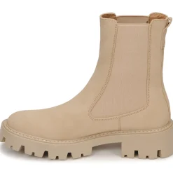 Only - ONLBETTY-1 NUBUCK PU BOOT Camel